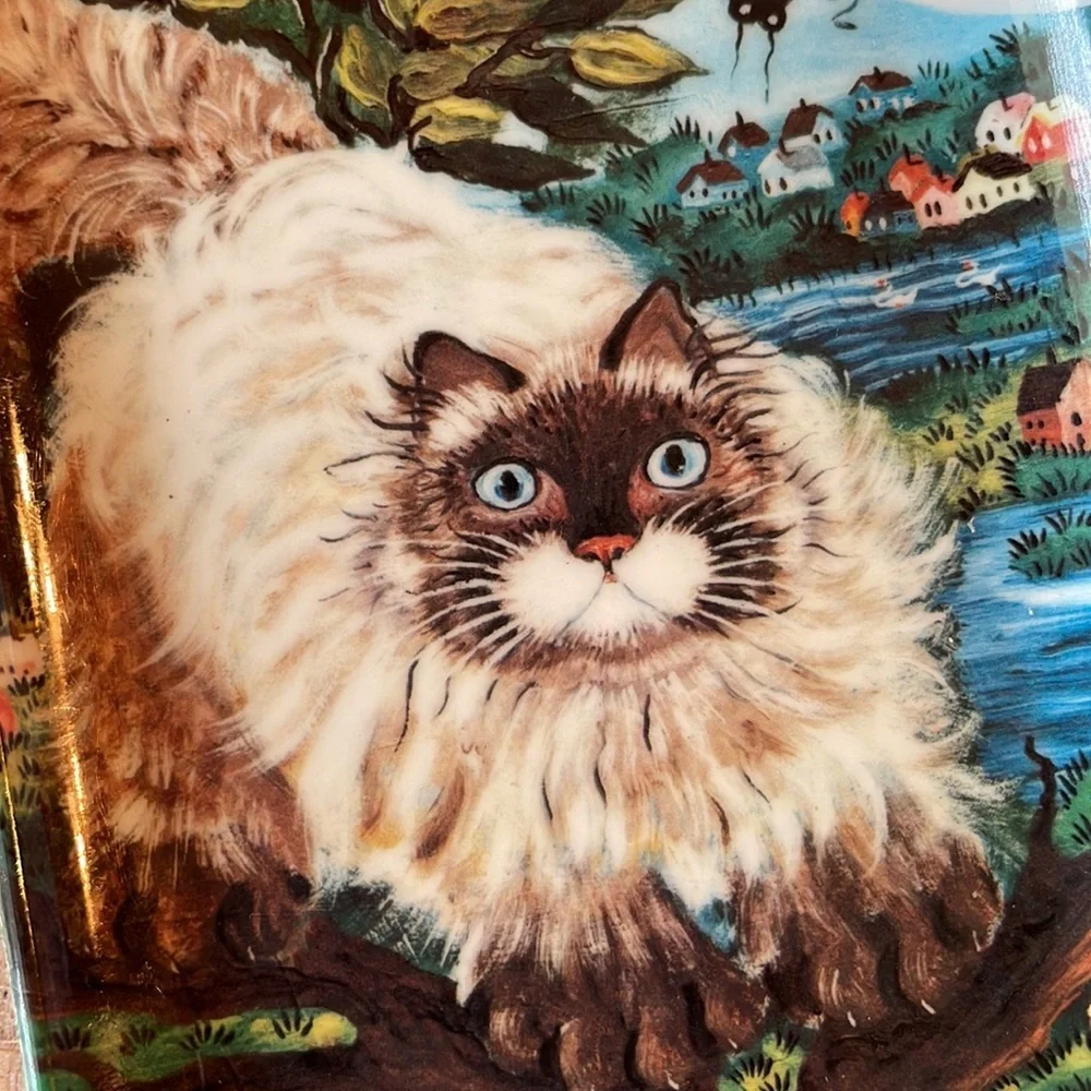 Decorative Crafts Inc Cat Trinket Tray